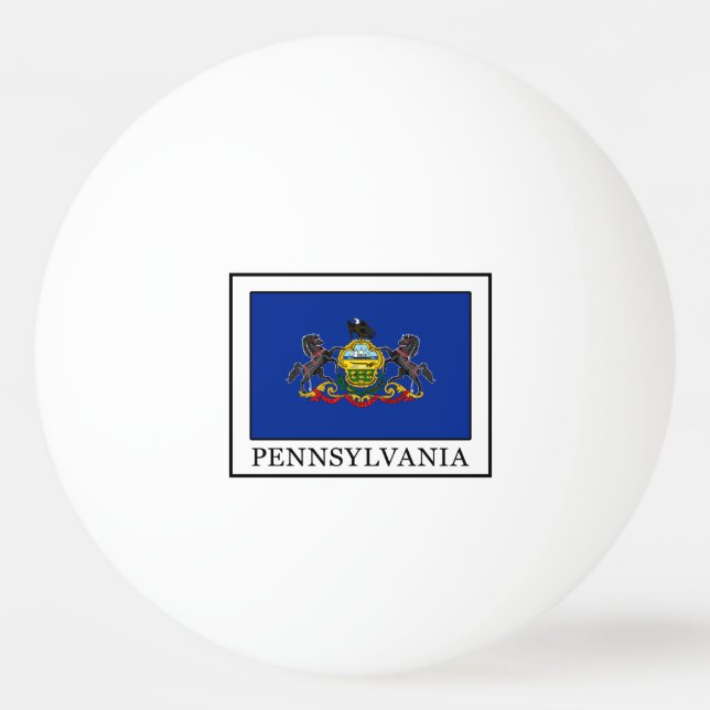 Pennsylvania Ping Pong Ball (Front)