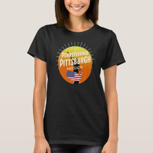 Pennsylvania Pittsburgh Mormon LDS Mission Mission T-Shirt