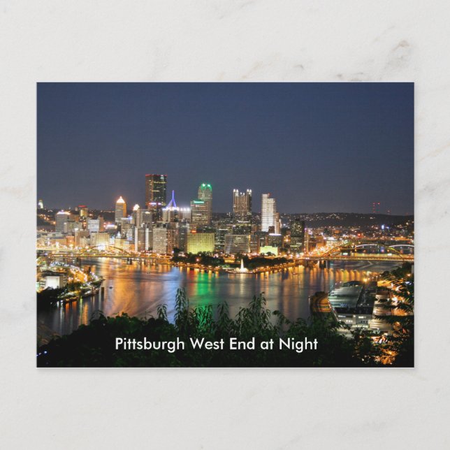 Pennsylvania Pittsburgh West End Postcard (Front)