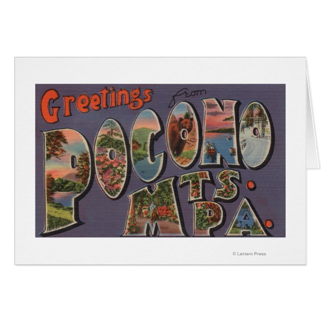 Pennsylvania - Pocono Mountians (Front Horizontal)