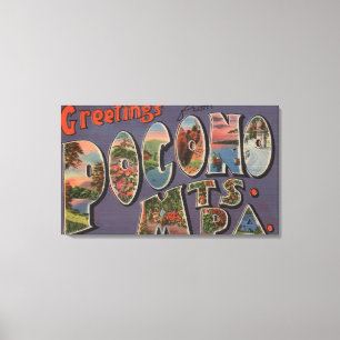 Pennsylvania - Pocono Mountians 2 Canvas Print