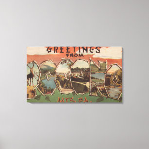 Pennsylvania - Pocono Mountians Canvas Print