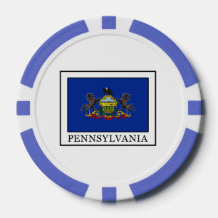 Pennsylvania Poker Chips