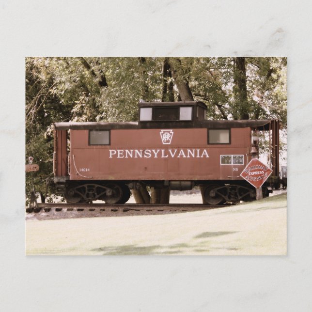 Pennsylvania Rail Road Postcard (Front)