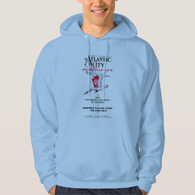Pennsylvania Railroad Atlantic City Service 1904 Hoodie (Front)