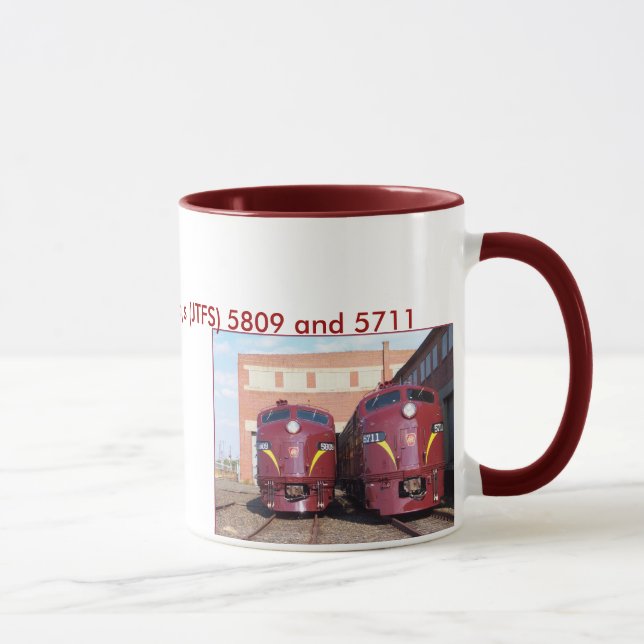 Pennsylvania Railroad E-8a,s (JTFS) 5809 and 5711 Mug (Right)