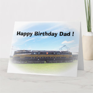 Pennsylvania Railroad GG-1 #4800 Side View Card