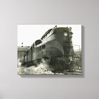 Pennsylvania Railroad Locomotive GG-1 #4800 Canvas Print