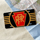 Pennsylvania Railroad Logo, Black & Gold