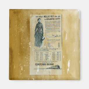 Pennsylvania Railroad Nelly BLY Express   magnet