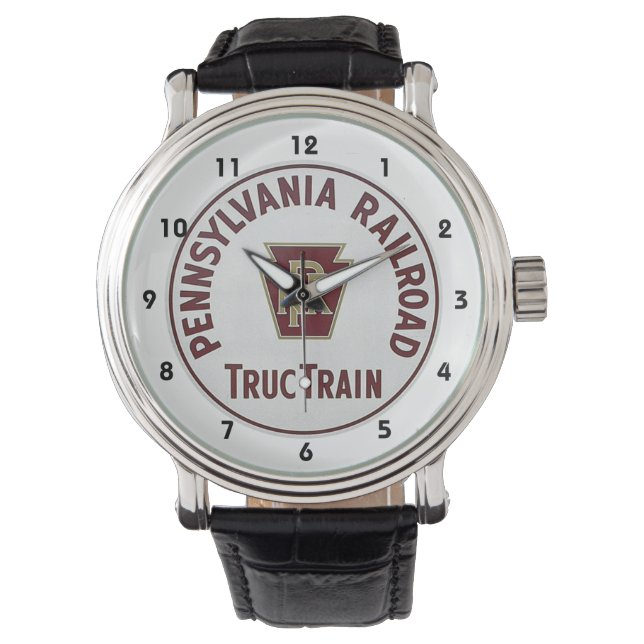 Pennsylvania Railroad TrucTrain Service       Watch (Front)