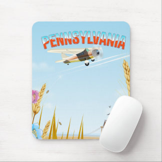 Pennsylvania Rural travel poster Mouse Pad