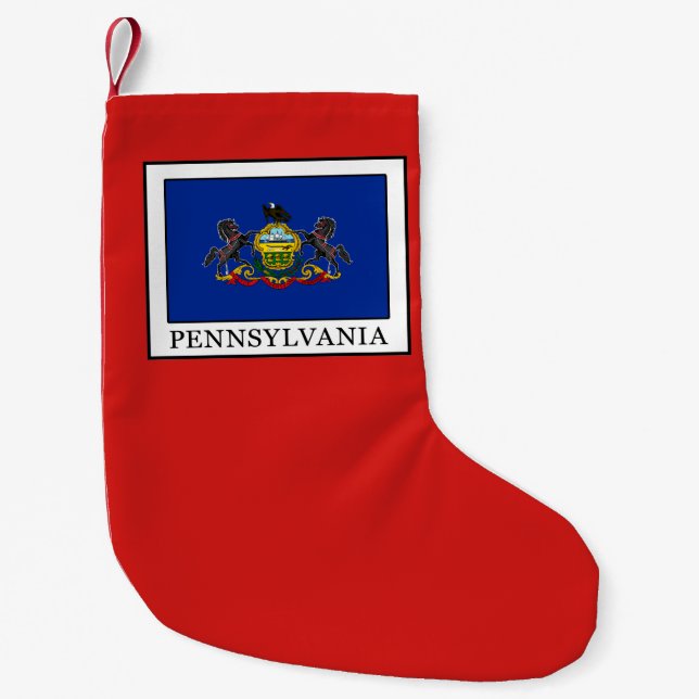 Pennsylvania Small Christmas Stocking (Front)