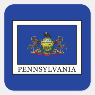 Pennsylvania Square Sticker