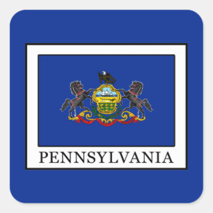 Pennsylvania Square Sticker