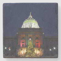 Pennsylvania State Capitol Christmas Tree Lights