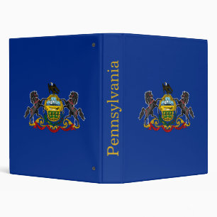 Pennsylvania State Flag Binder