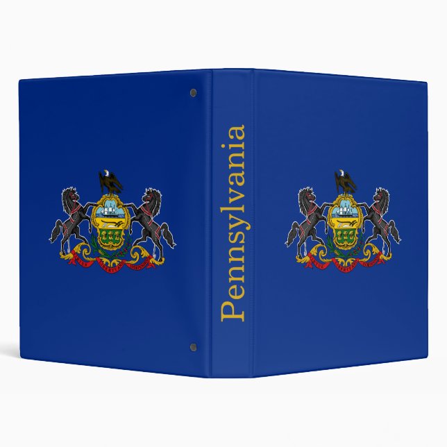 Pennsylvania State Flag Binder (Background)