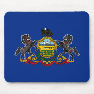 Pennsylvania State Flag Mouse Pad