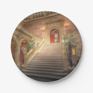 Pennsylvania State Matthew J. Ryan Building Paper Plate