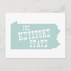 Pennsylvania State Nickname Postcard