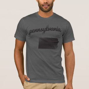Pennsylvania State on Grey T-Shirt