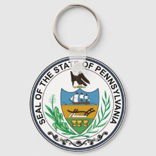 Pennsylvania State Seal Keychain