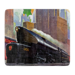 Pennsylvania Train by Unknown Cutting Board