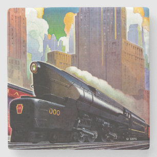 Pennsylvania Train by Unknown Stone Coaster