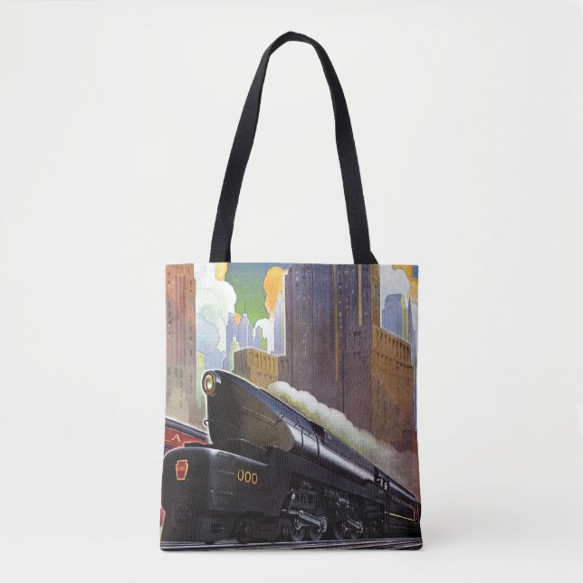 Pennsylvania Train by Unknown Tote Bag (Front)