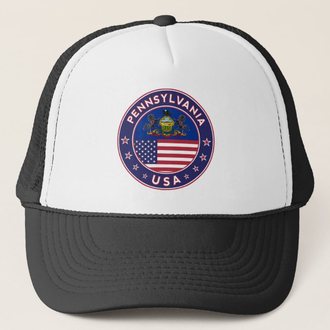 Pennsylvania Trucker Hat (Front)