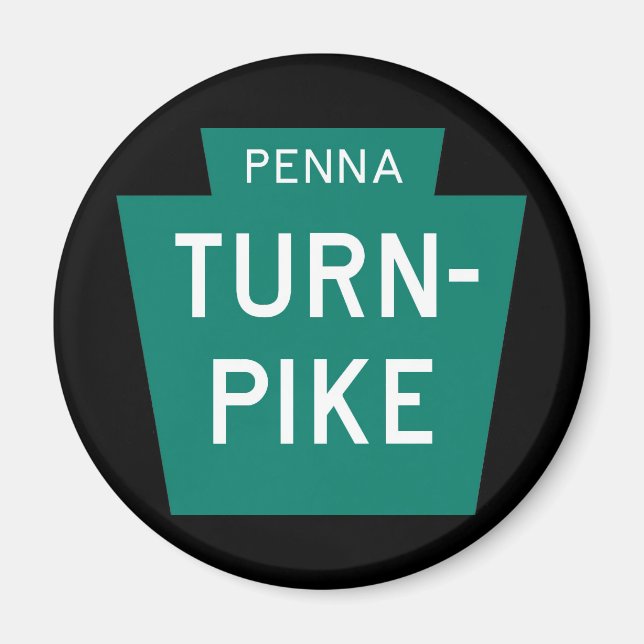 Pennsylvania Turnpike Magnet (Front)