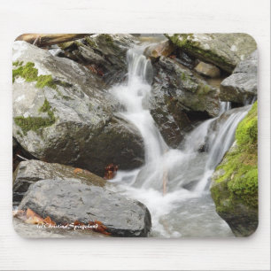 Pennsylvania Waterfall Boulders Mousepad