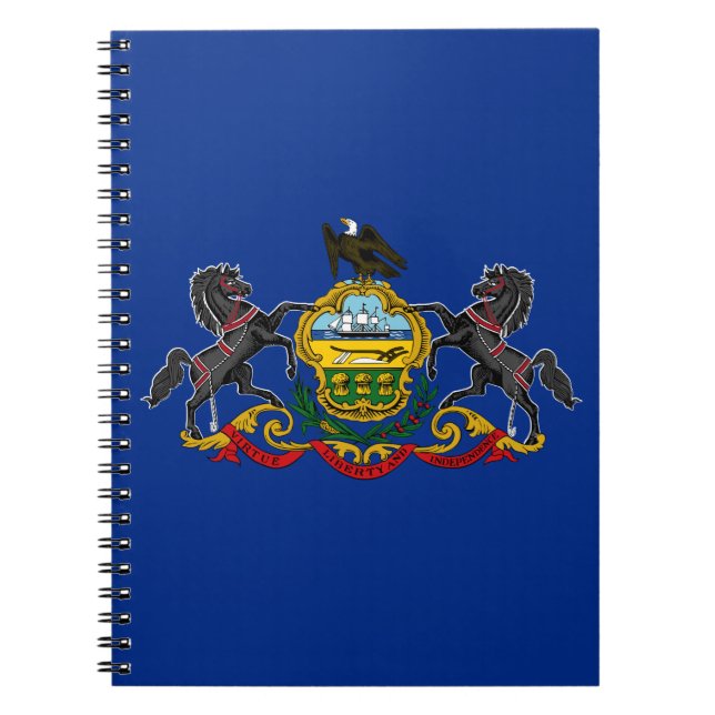 Pennsylvanian Flag Notebook (Front)