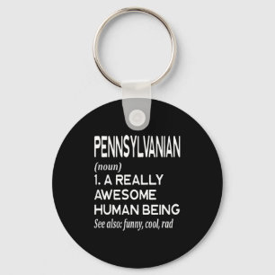 Pennsylvanian Pennsylvania Pa Philly Philadelphia Keychain