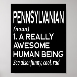 Pennsylvanian Pennsylvania Pa Philly Philadelphia Poster