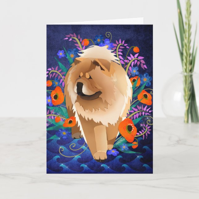 PENNY 4 UR THOUGHOUGHTS (vagues) - Cartes Chow Art (Devant)