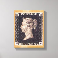 Penny Black Postage Stamp
