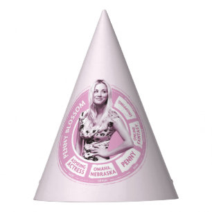 Penny Blossom Info Graphic Party Hat