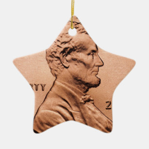 Penny Ceramic Ornament
