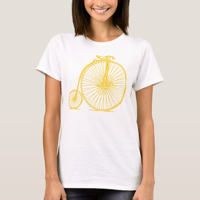 Penny Farthing - Amber T-Shirt (Front)