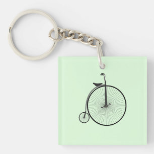 Pénny-Farthing bicyclette ancienne à grande roue e