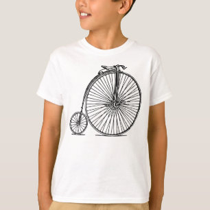 Penny Farthing - Black T-Shirt