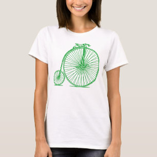 Penny Farthing - Grass Green T-Shirt