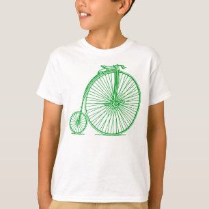 Penny Farthing - Grass Green T-Shirt