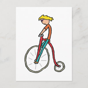Penny Farthing Postcard