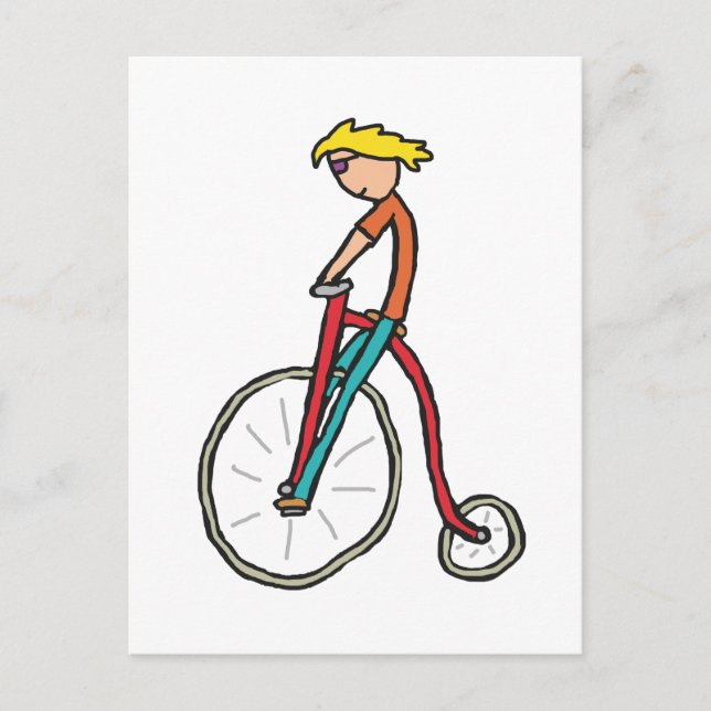 Penny Farthing Postcard (Front)