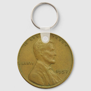 penny keychain