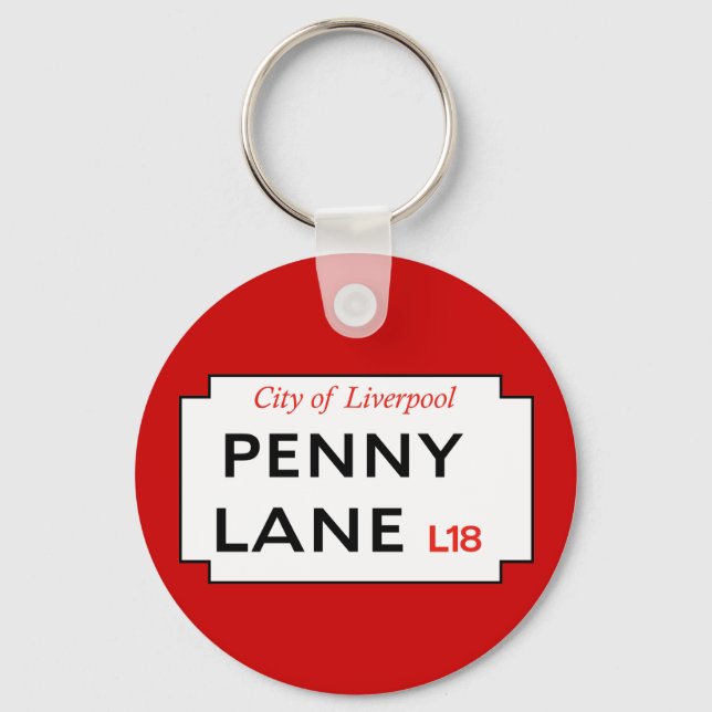 Penny Lane Keychain (Front)