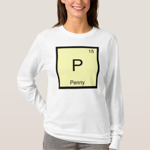 Penny Name Chemistry Element Periodic Table T-Shirt
